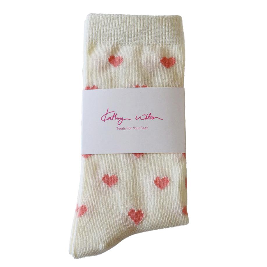 Kathryn Wilson Heart Sock